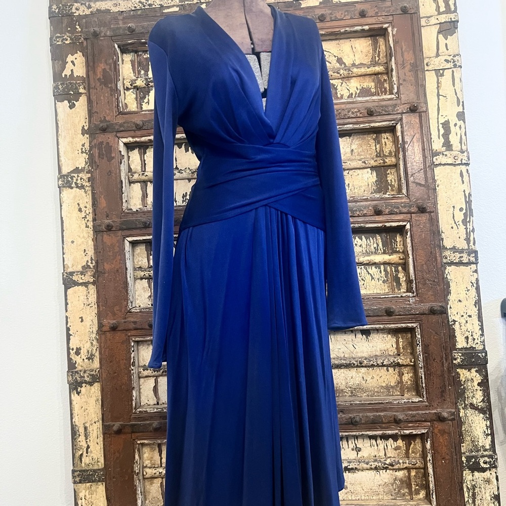 Issa London Royal Blue Long Sleeve Dress ASO Kate Middleton